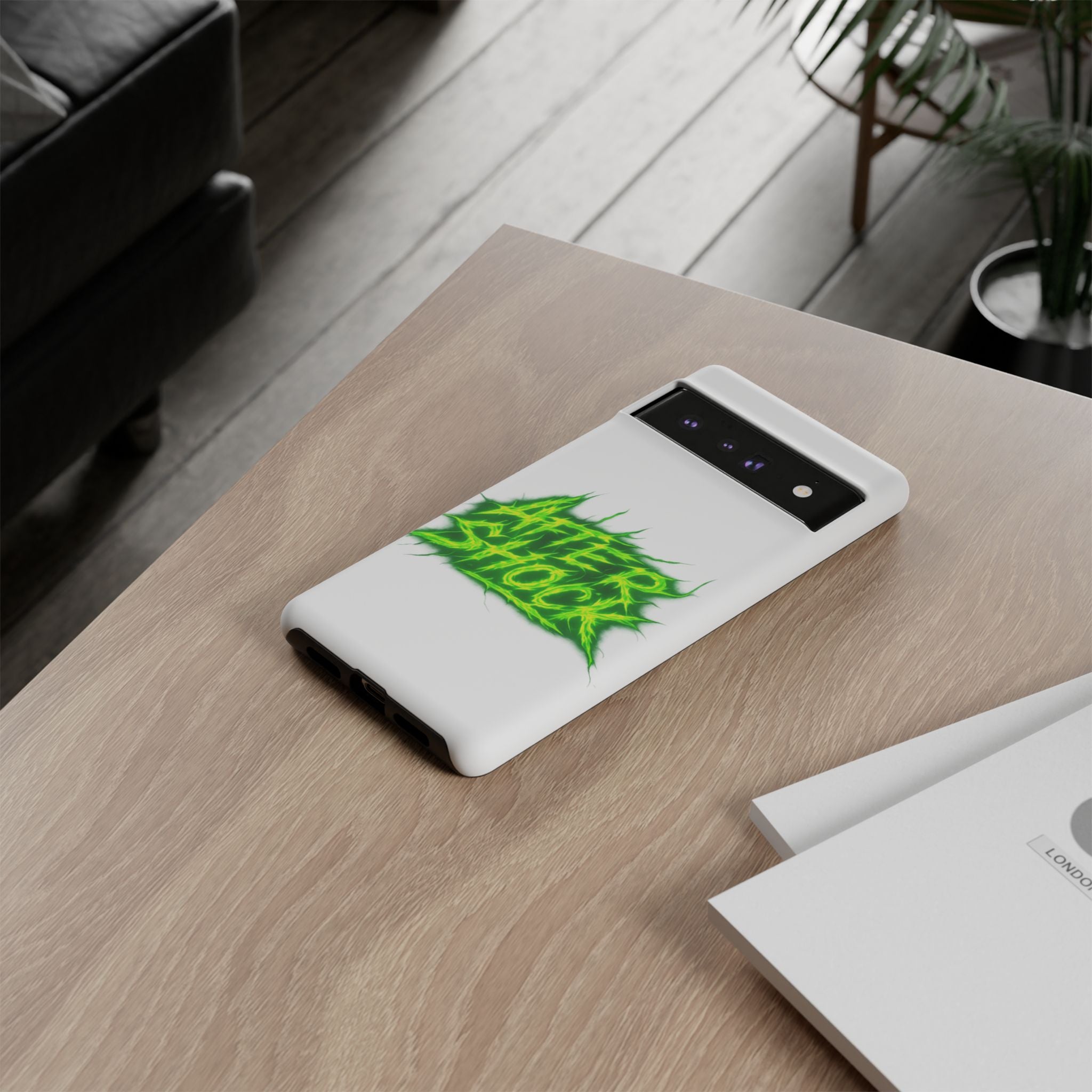 After Shock Neon Green Phone Case