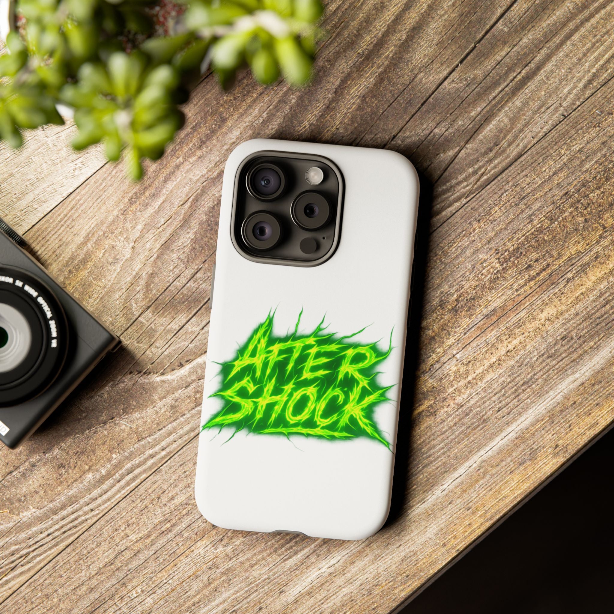 After Shock Neon Green Phone Case