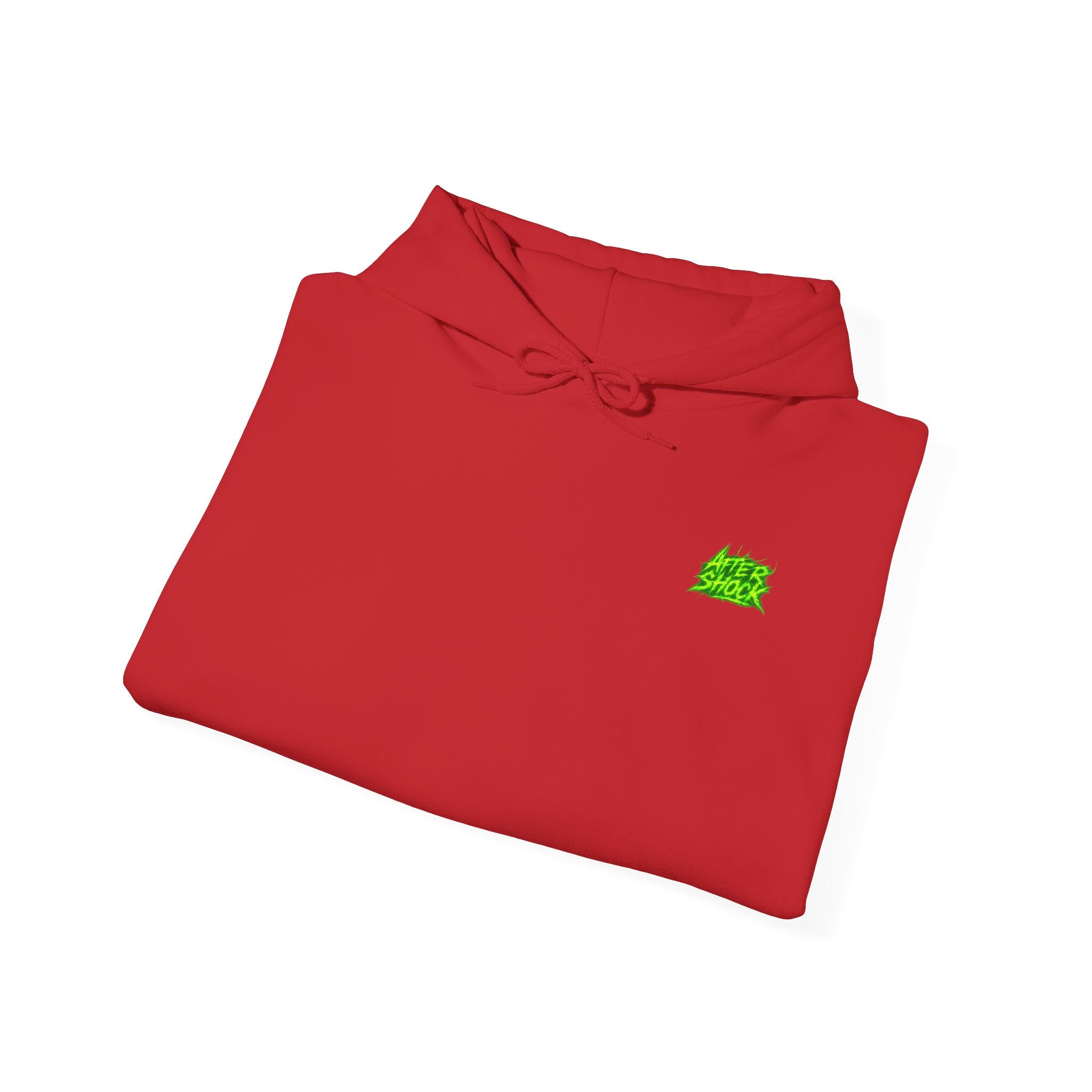 AfterShock Neon Green Circle Logo Hoodie