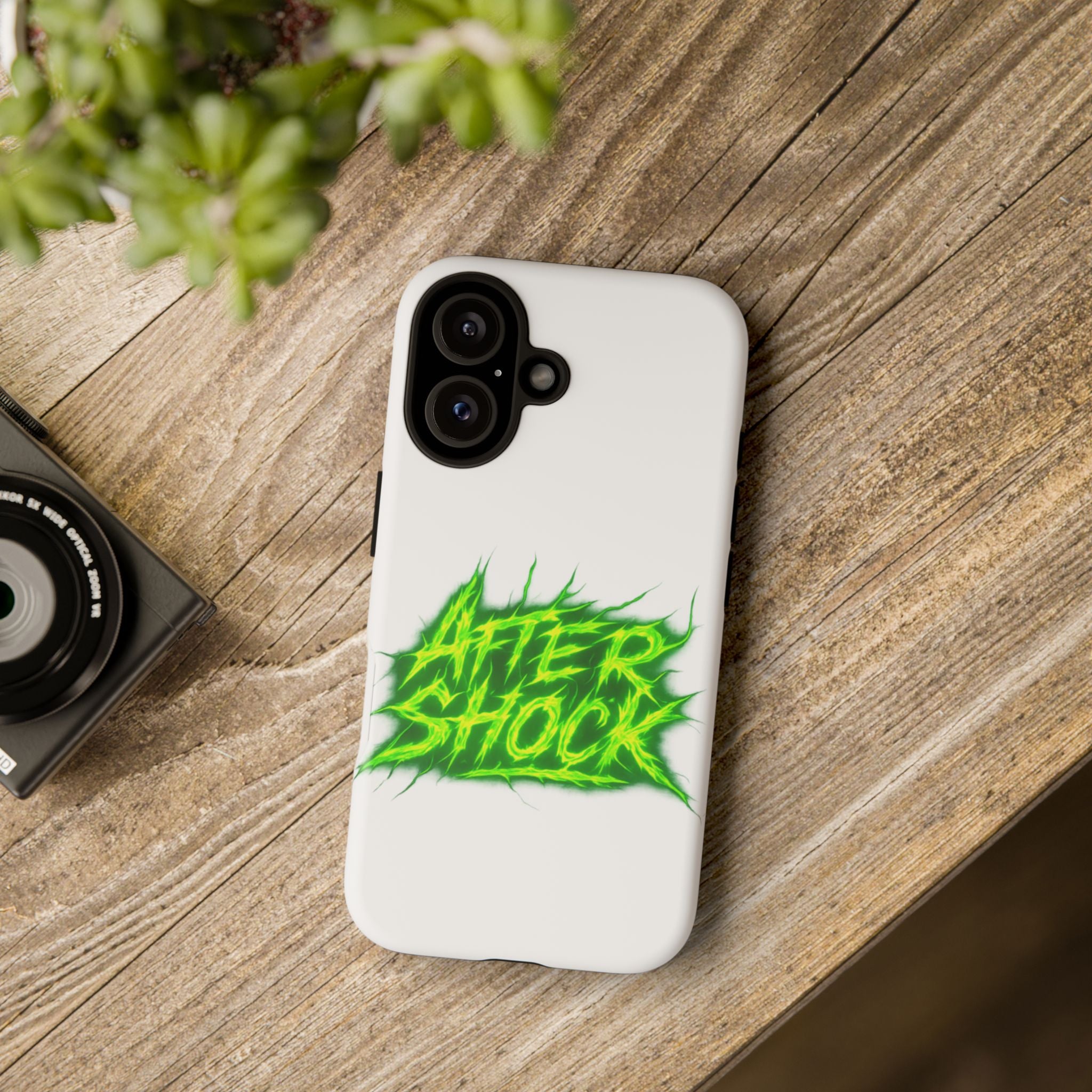 After Shock Neon Green Phone Case