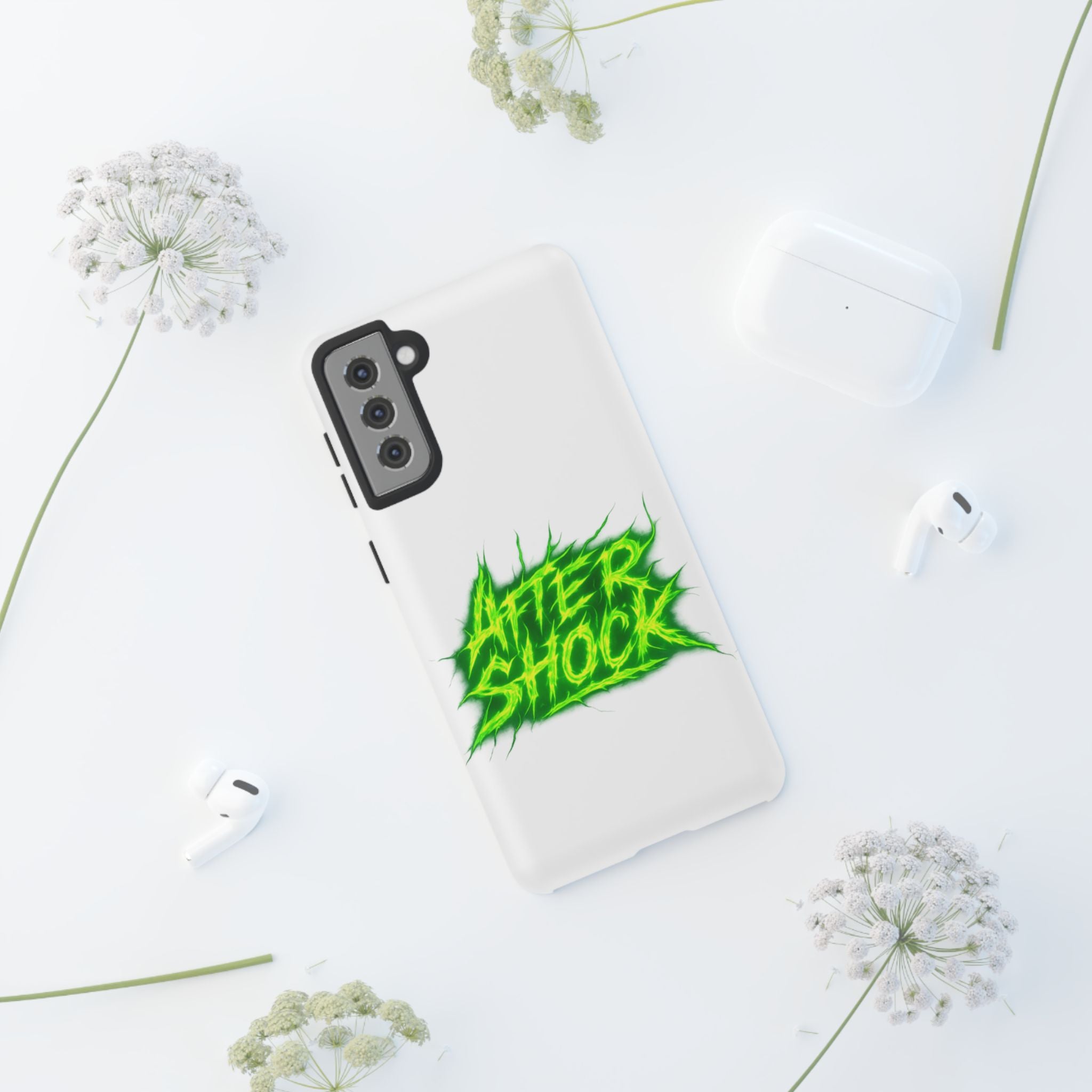 After Shock Neon Green Phone Case