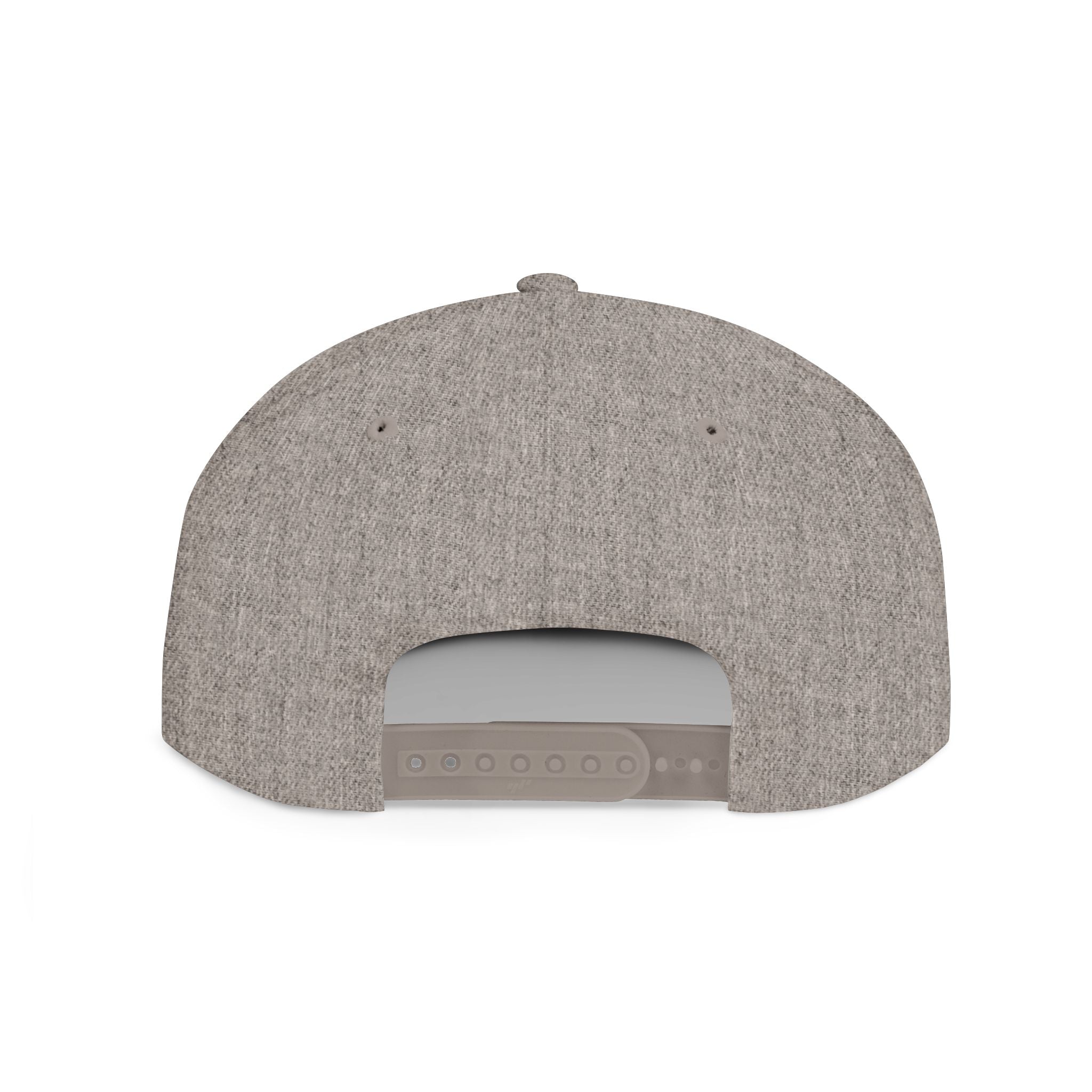 Flat Bill Snapback Hat — "Aftershock" Neon Splatter Streetwear Cap