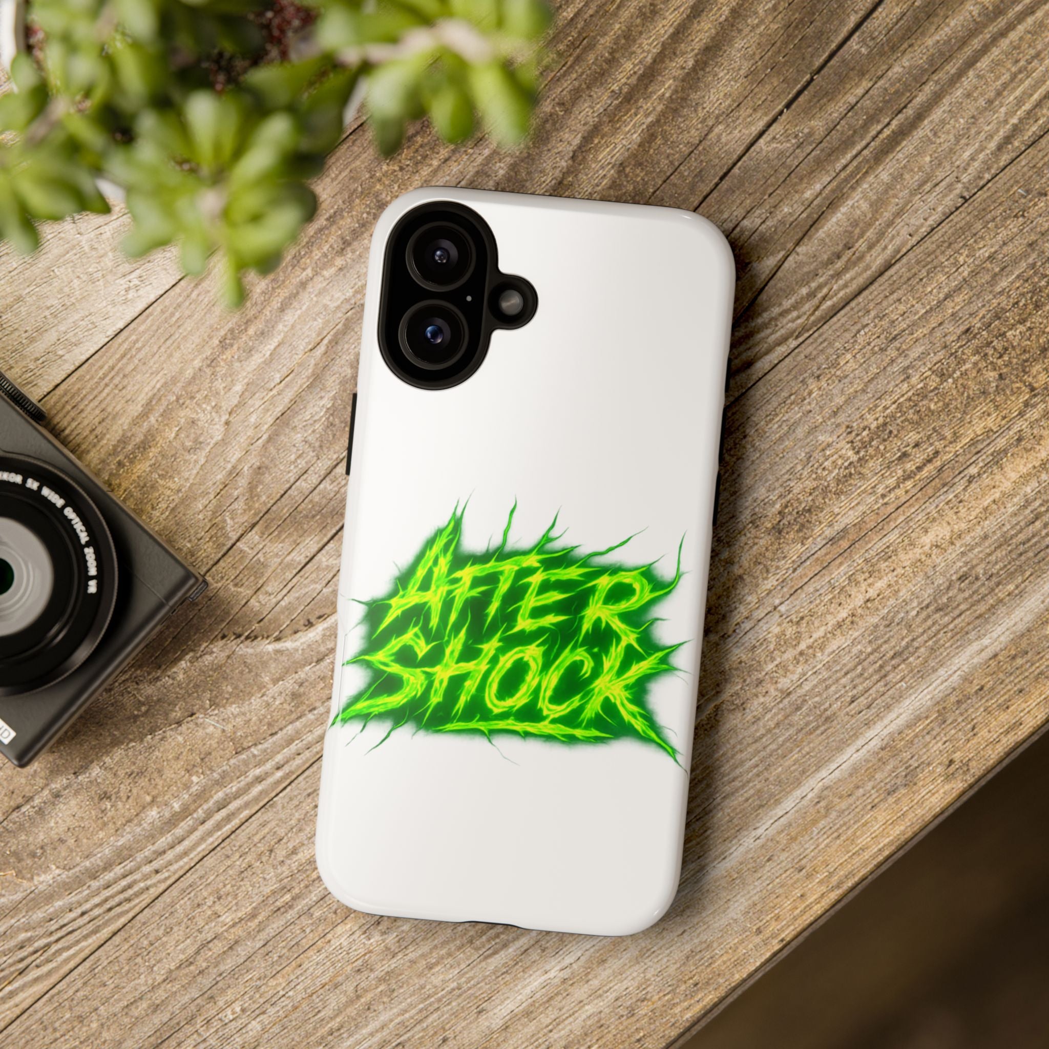 After Shock Neon Green Phone Case