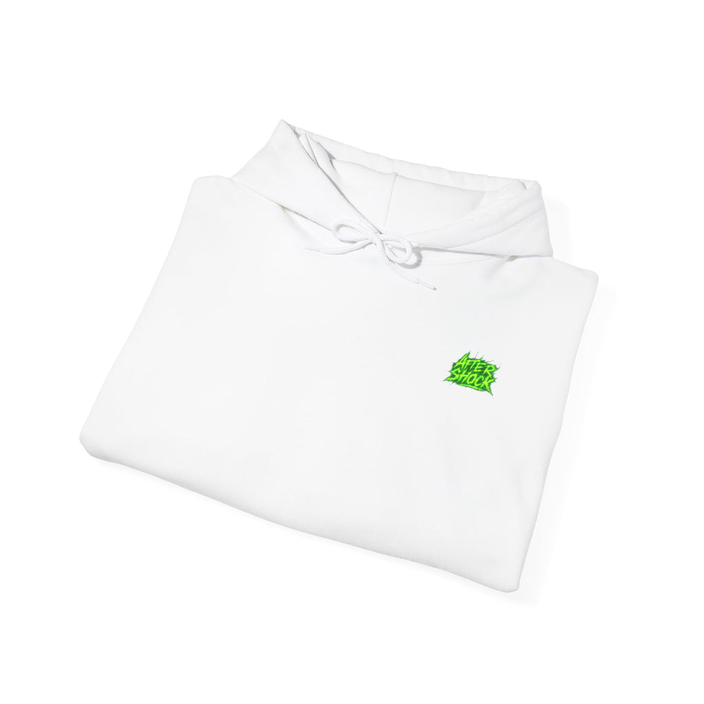 AfterShock Neon Green Circle Logo Hoodie