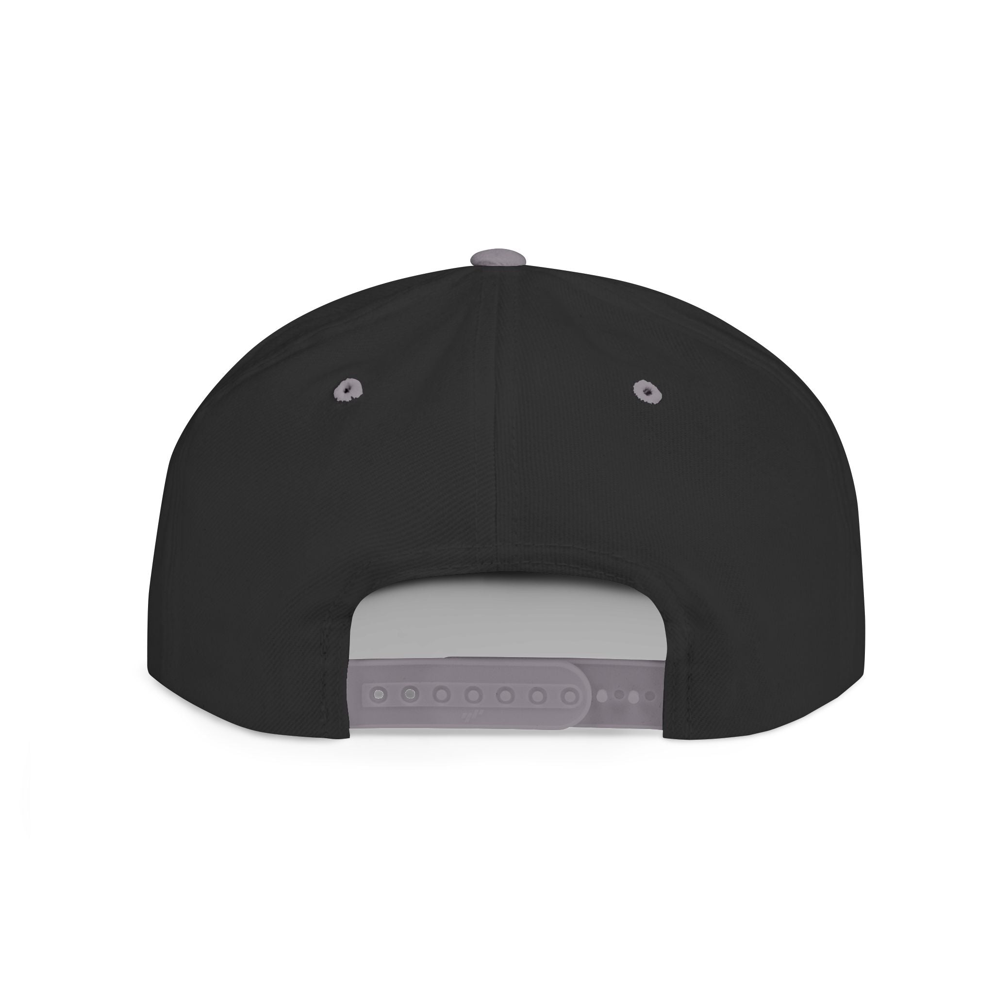 Flat Bill Snapback Hat — "Aftershock" Neon Splatter Streetwear Cap