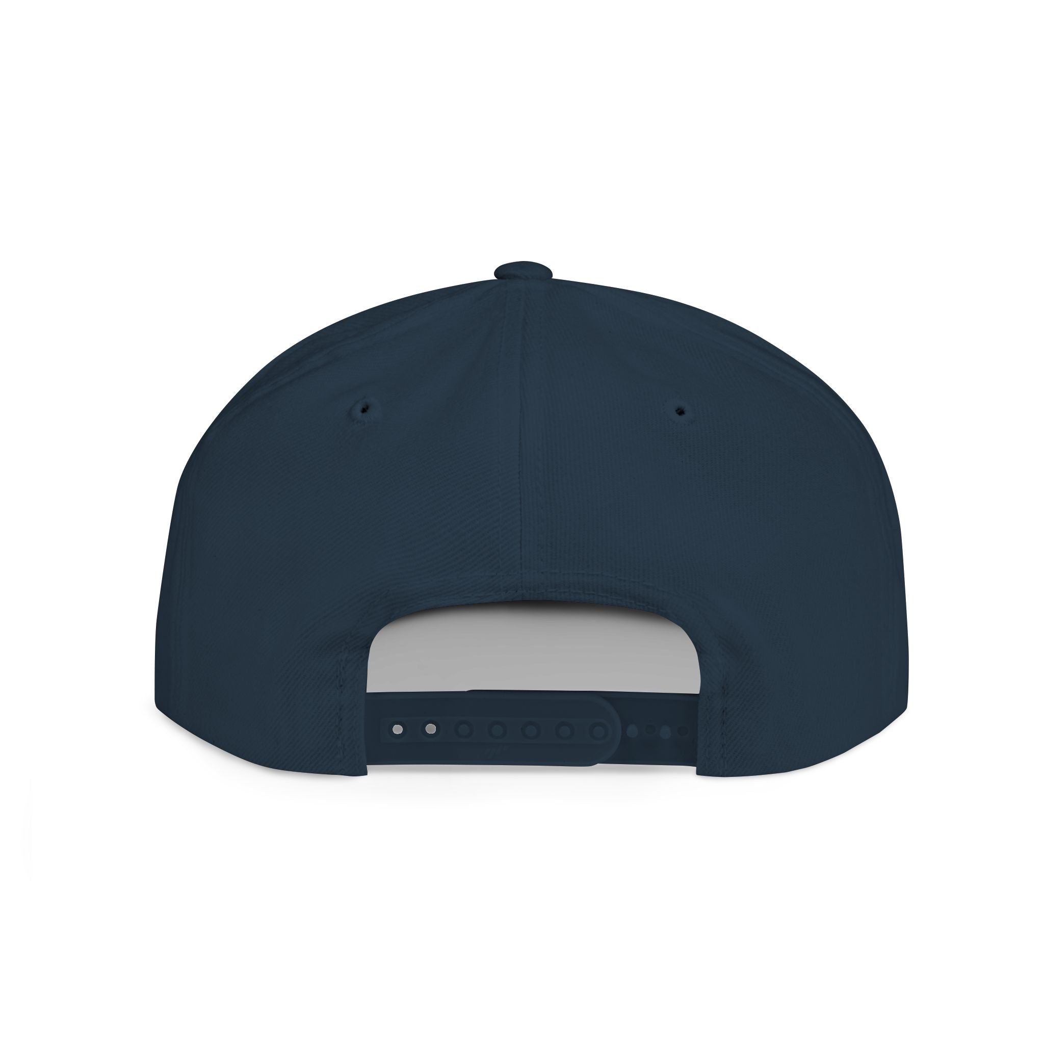 Flat Bill Snapback Hat — "Aftershock" Neon Splatter Streetwear Cap