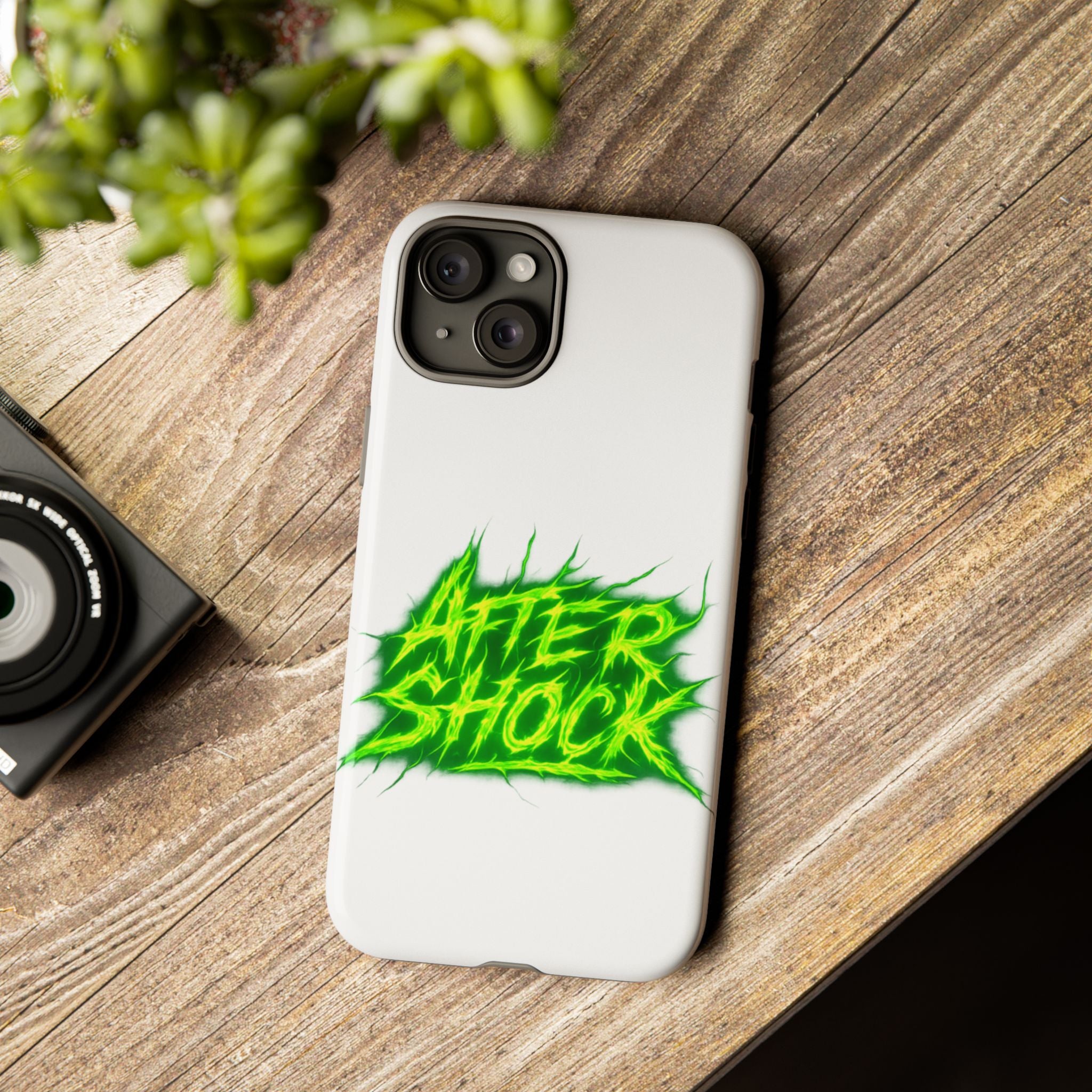 After Shock Neon Green Phone Case
