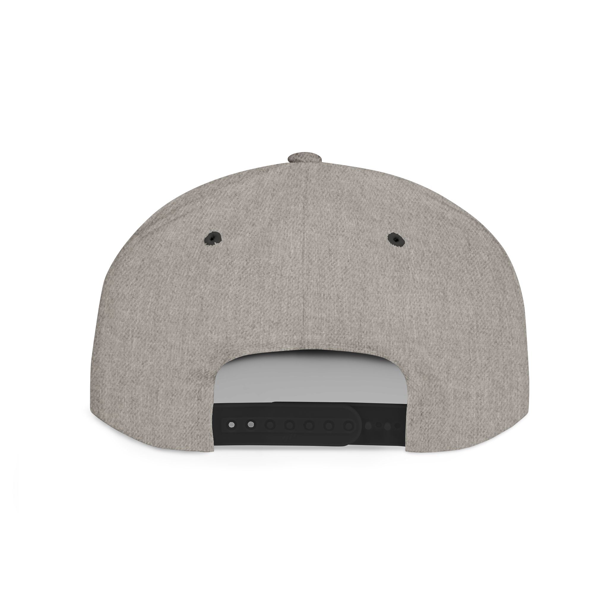 Flat Bill Snapback Hat — "Aftershock" Neon Splatter Streetwear Cap