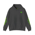 AfterShock Neon Green Circle Logo Hoodie