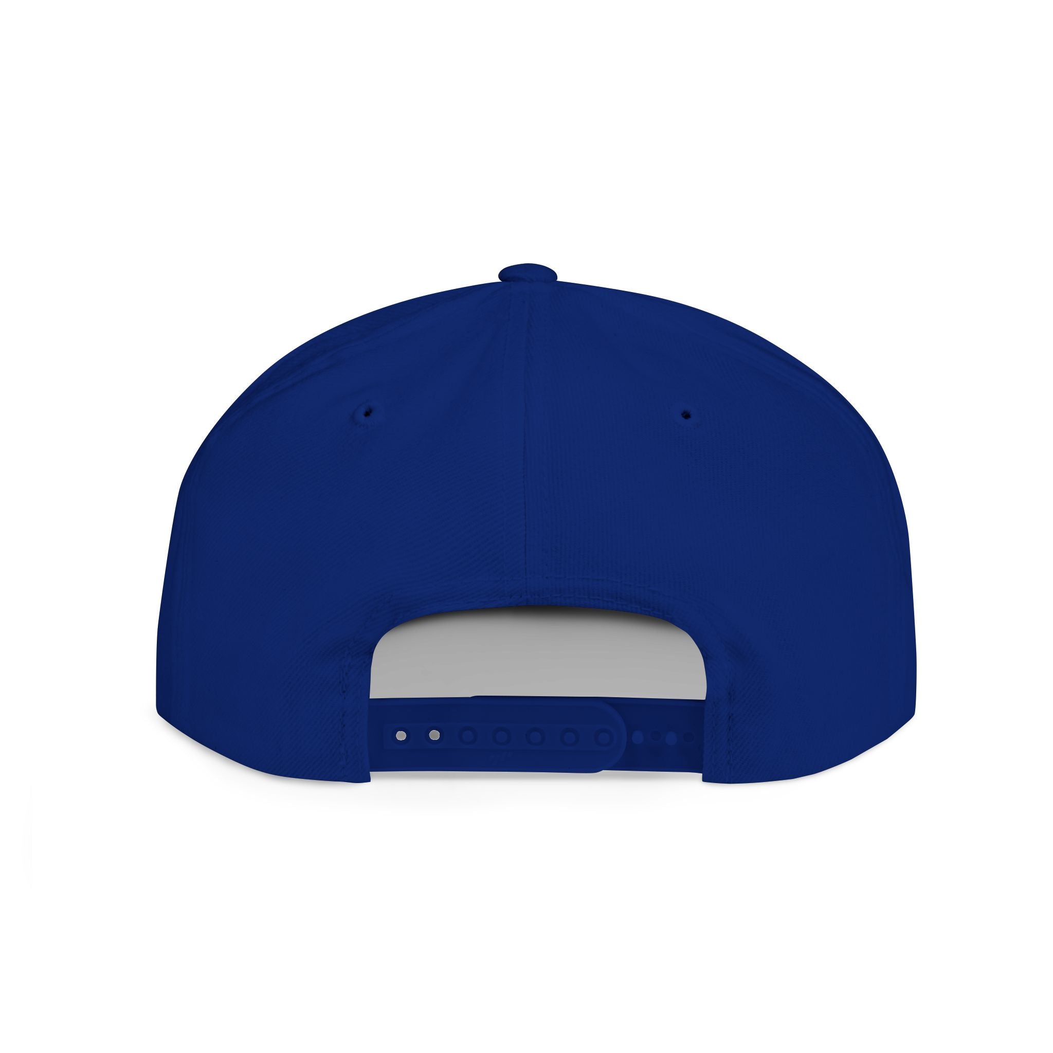 Flat Bill Snapback Hat — "Aftershock" Neon Splatter Streetwear Cap