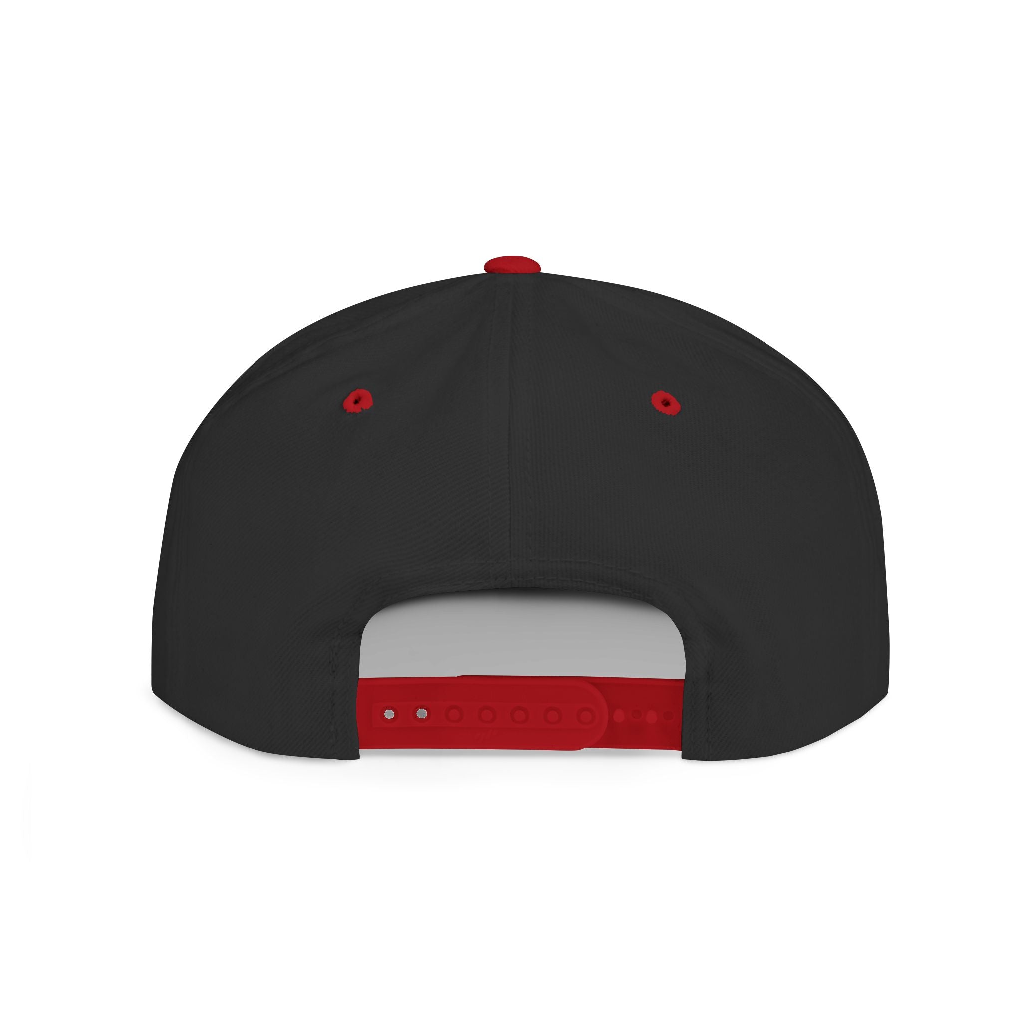 Flat Bill Snapback Hat — "Aftershock" Neon Splatter Streetwear Cap