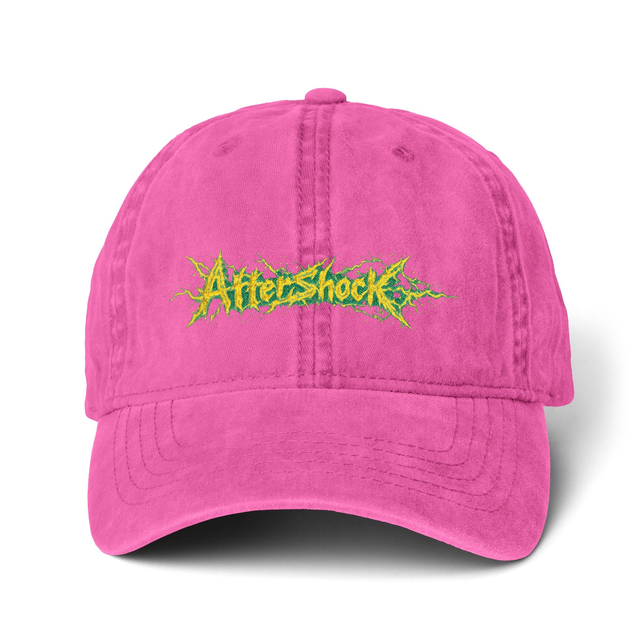 Women's Pigment-Dyed Cap with Fashion Undervisor (Embroidery)