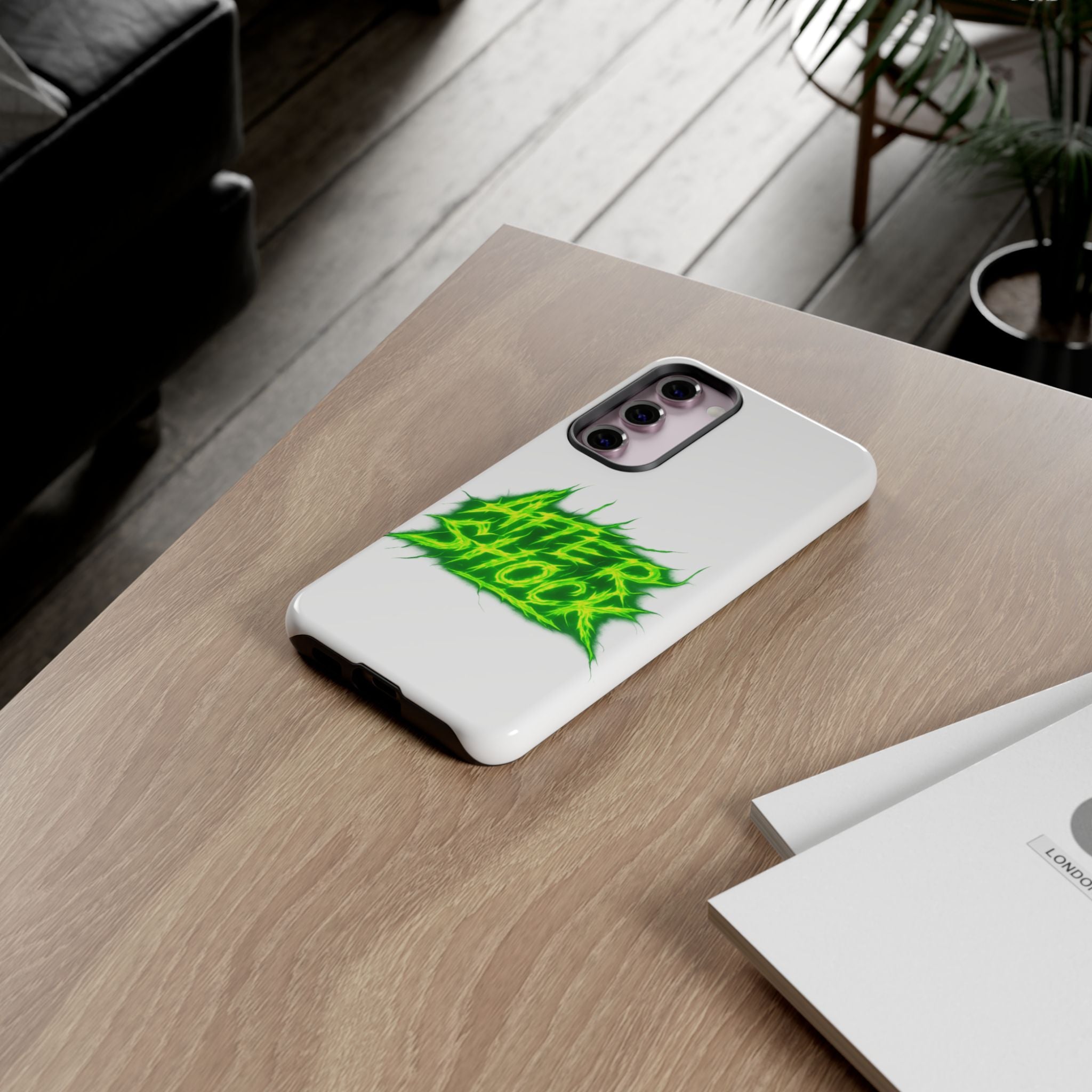 After Shock Neon Green Phone Case