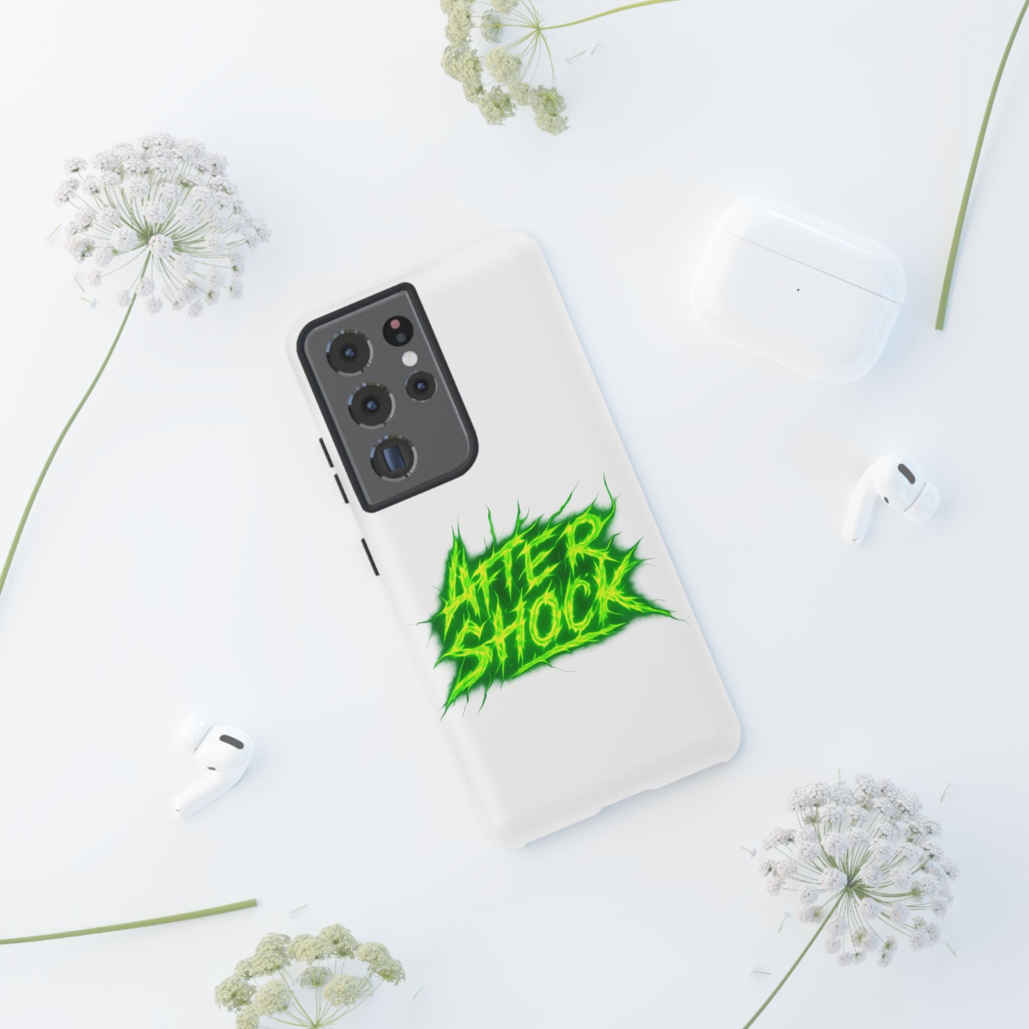 After Shock Neon Green Phone Case