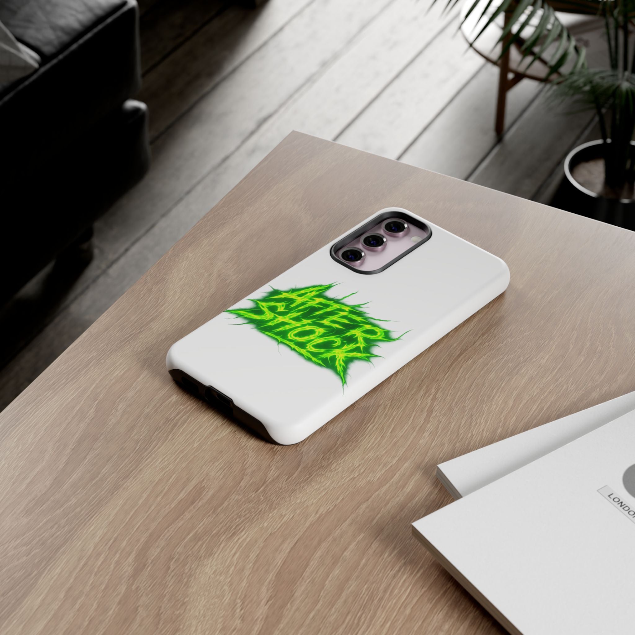 After Shock Neon Green Phone Case