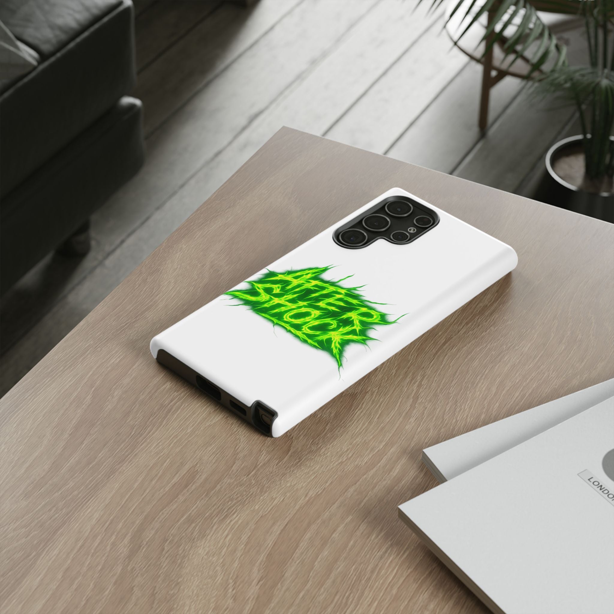 After Shock Neon Green Phone Case