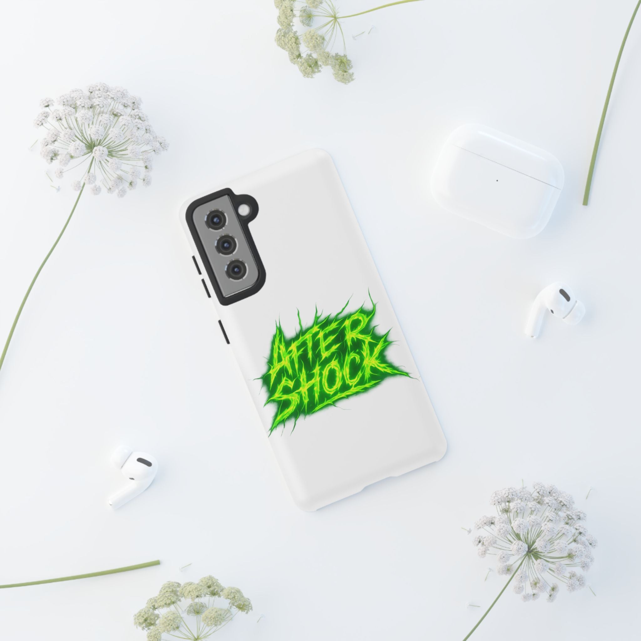 After Shock Neon Green Phone Case