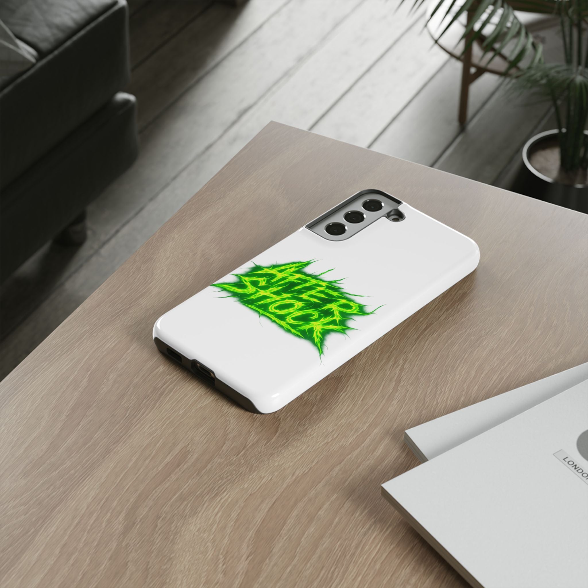 After Shock Neon Green Phone Case