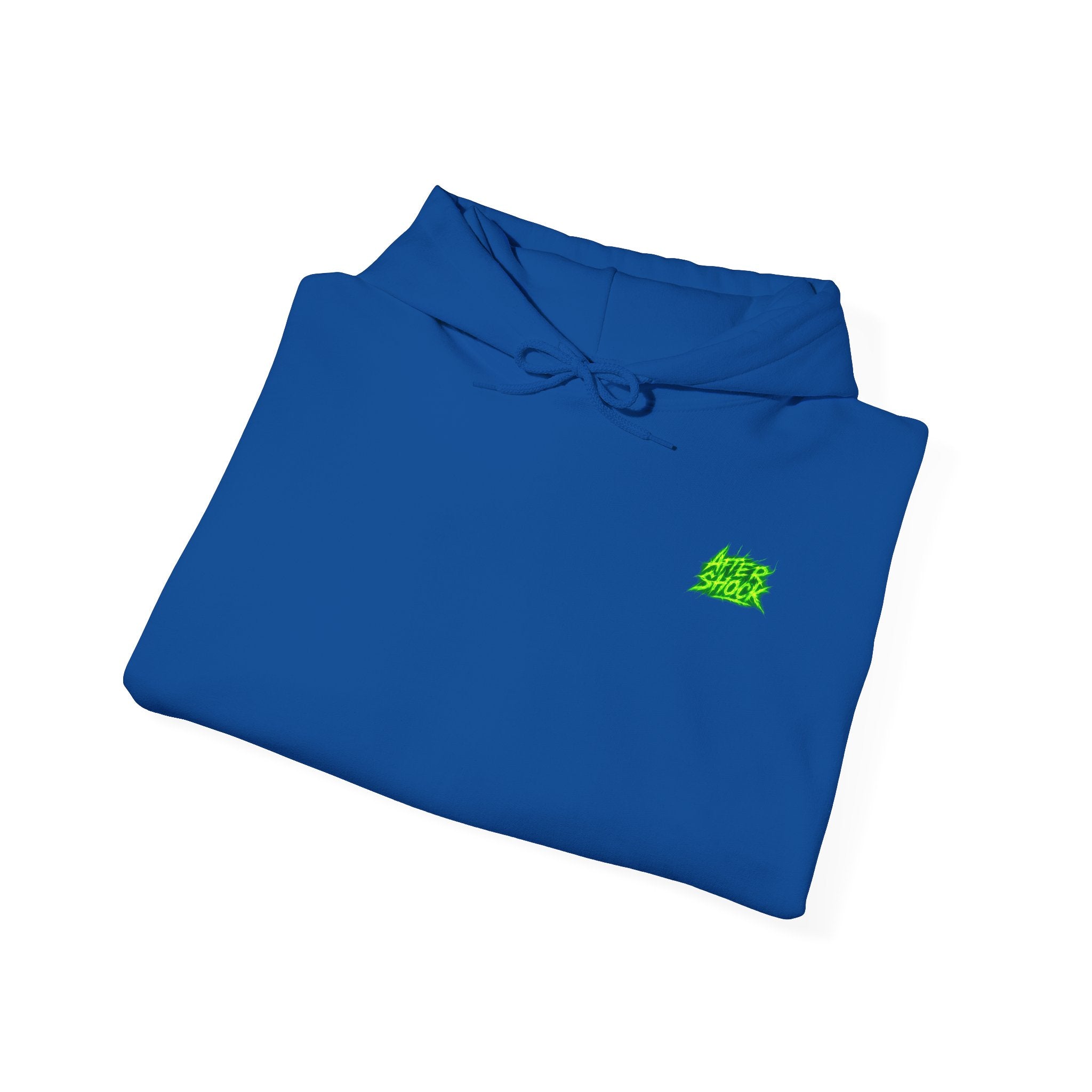 AfterShock Neon Green Circle Logo Hoodie