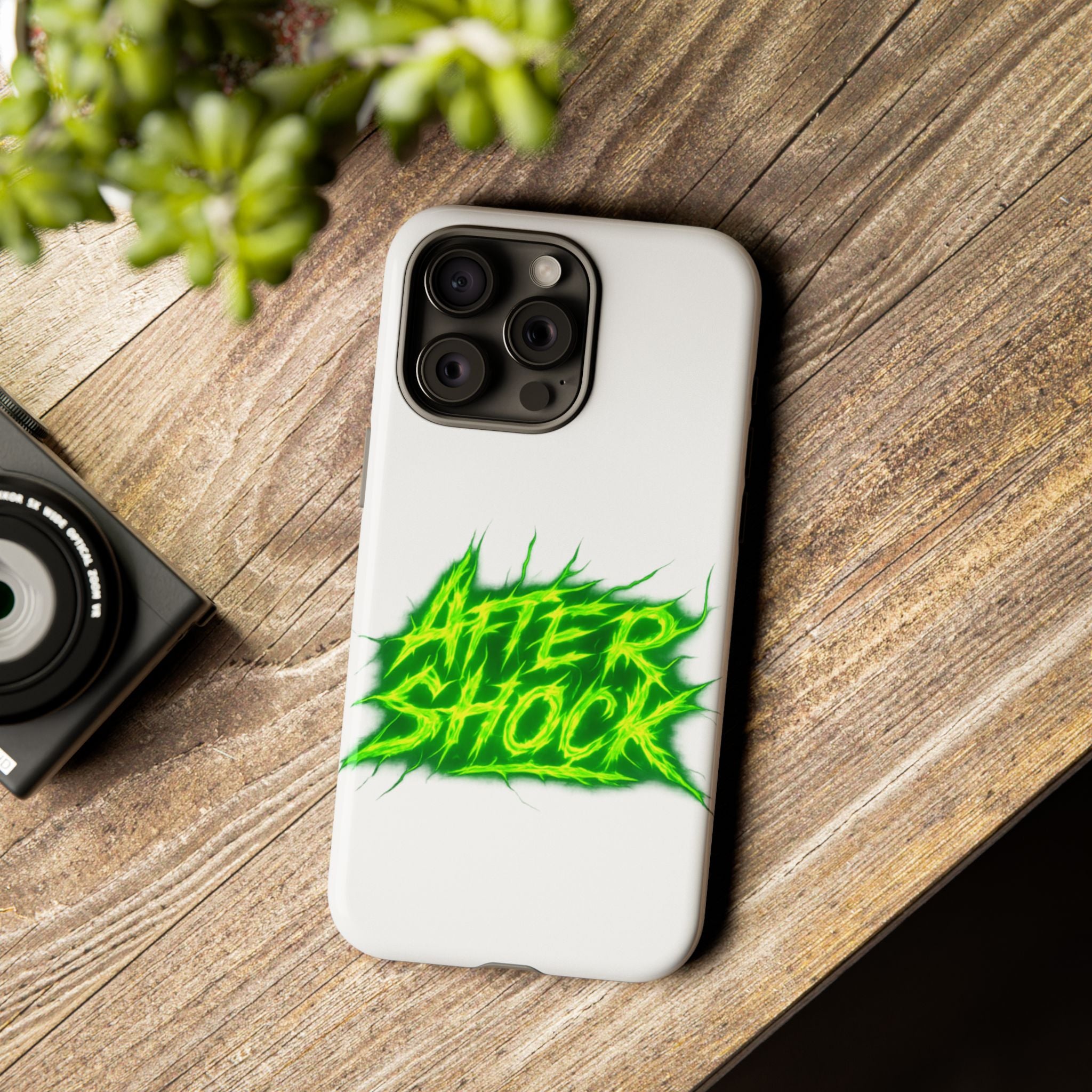 After Shock Neon Green Phone Case